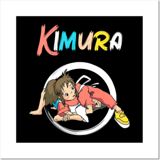 BJJ Jiu Jitsu Kimura - Funny Grappling Anime Kawaii Posters and Art